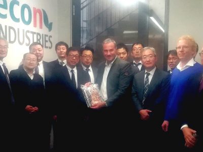 Japan Waste Management Association visits econ industries