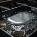 Mercury stabilization: how elemental mercury becomes stable cinnabar